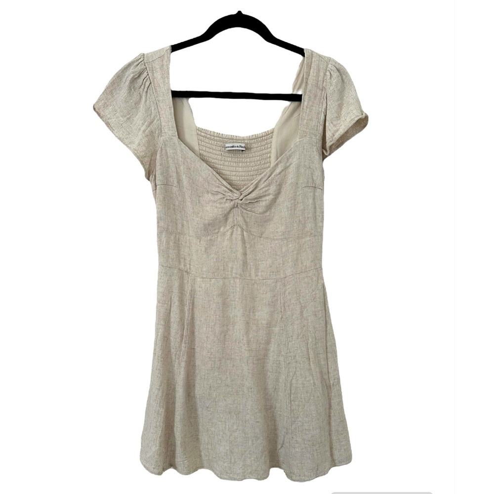 Abercrombie & Fitch Tan Dress Size Small